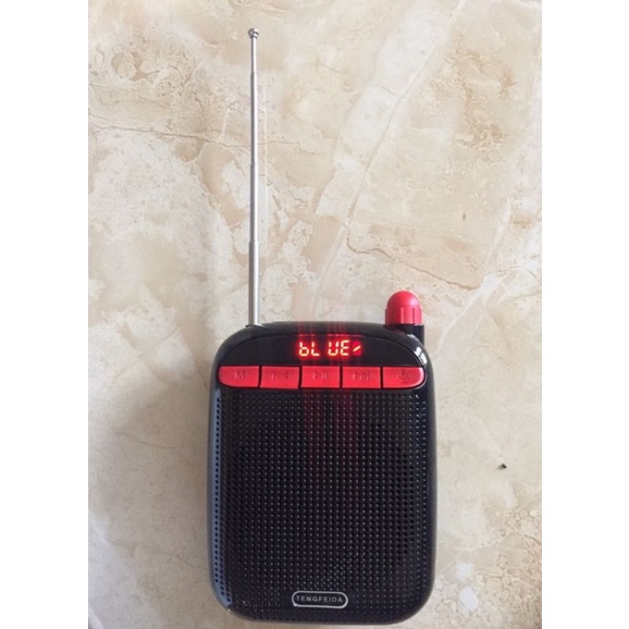 Máy trợ giảng Shuae A13 micro có dây hỗ trợ Bluetooth, USB, thẻ nhớ TF,đài FM