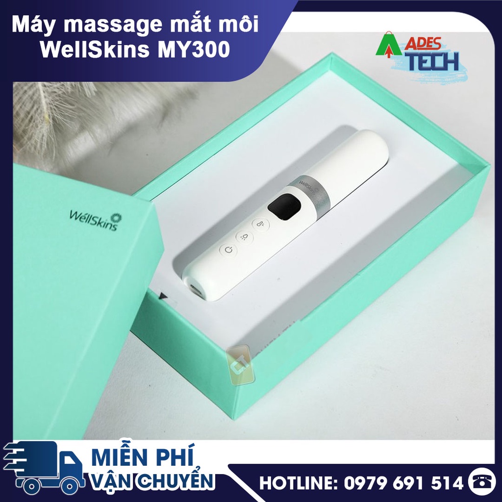 Máy Massage Mắt Xiaomi WellSkins WX MY300 - Giảm Mệt Mỏi - Xóa Nếp Nhăn Chống Lão Hóa
