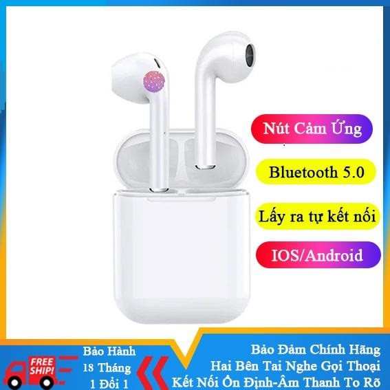 [CÓ VIDEO + ẢNH THẬT] Tai Nghe Bluetooth không dây true wireless i11 TWS V5.0 cảm biến vân tay, kết nối như Airpod