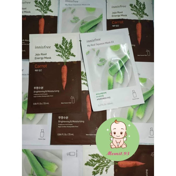 Mặt nạ giấy Innisfree 25ml