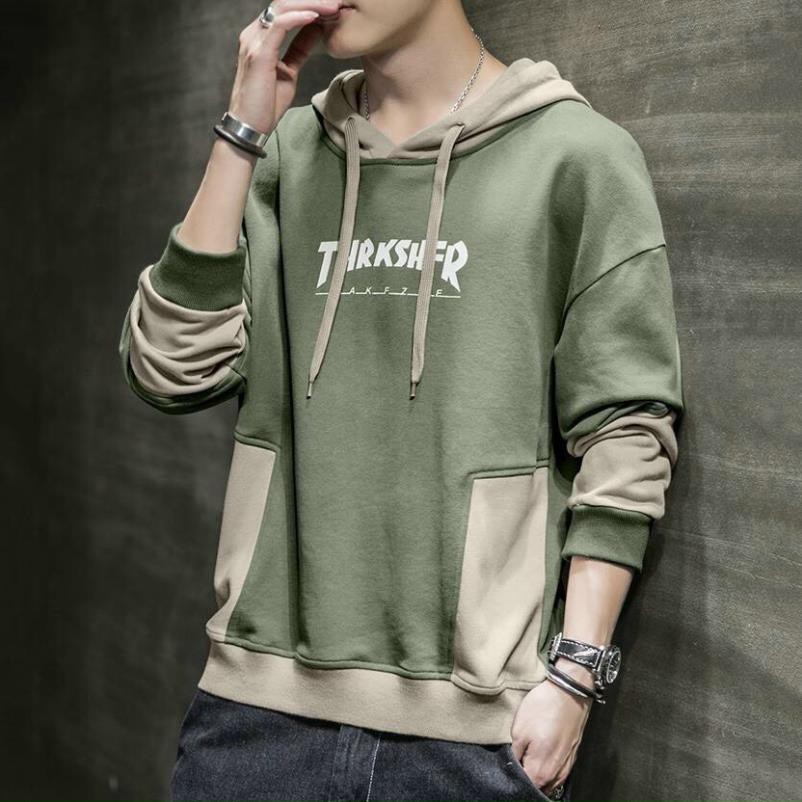 Áo hoodie nam 💚𝗙𝗥𝗘𝗘𝗦𝗛𝗜𝗣💚 Áo khoác nam chống nắng Xanh Dương THRKSHFR năng động, cá tính, thoáng mát.  ཾ ྇