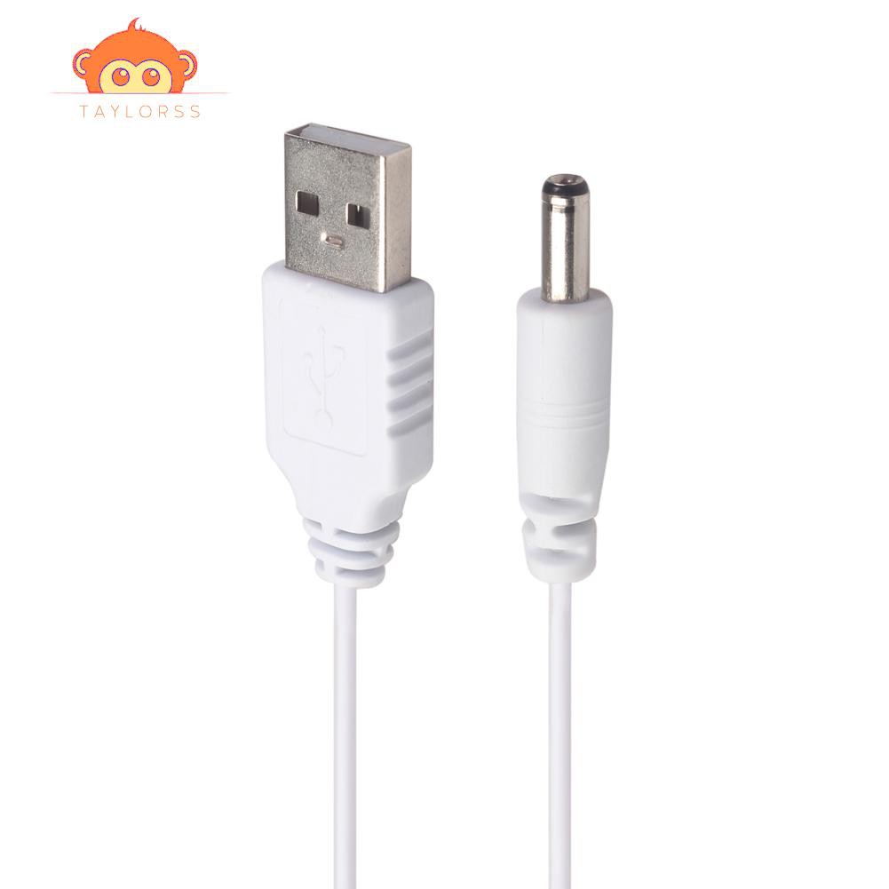 Dây cáp nguồn chuyển đổi nối dài giắc cắm USB đầu cắm type A sang DC 3.5mm 5V 3.5x1.35mm