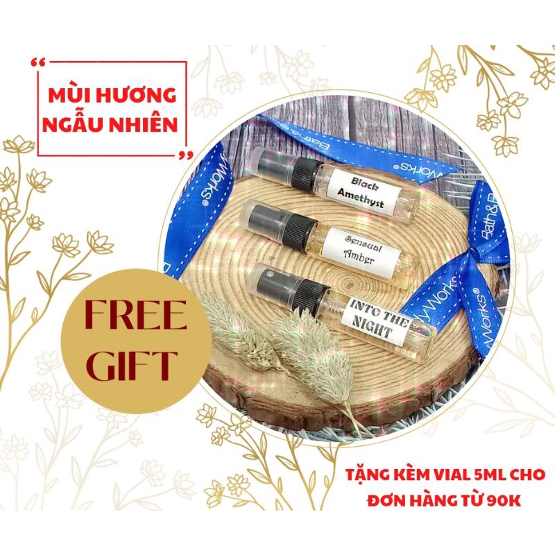 (VIAL 5ML) XỊT THƠM TOÀN THÂN MÙI NGẪU NHIÊN BATH AND BODYWORKS