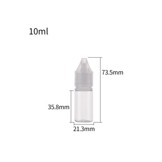 Lọ nhựa chiết mực xăm (10 lọ)