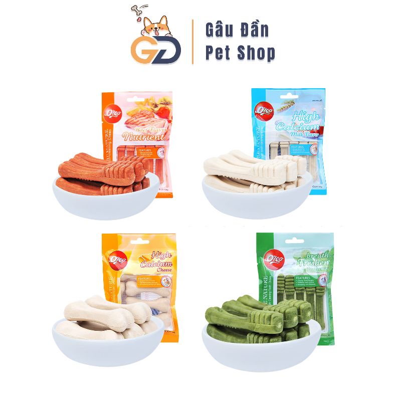 Xương Gặm Orgo - Xương Gặm Orgo Sạch Răng Chó Chó