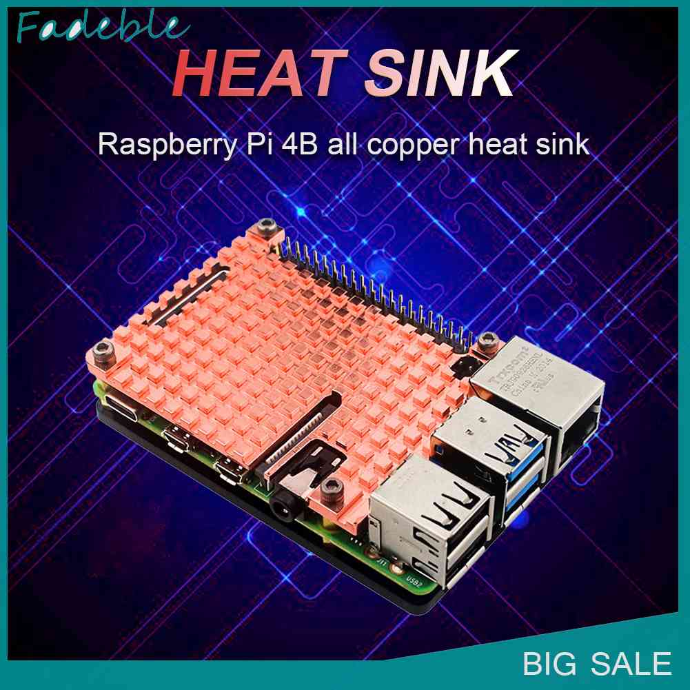 Quạt Tản Nhiệt Bằng Đồng Nguyên Chất Cho Raspberry Pi 4B