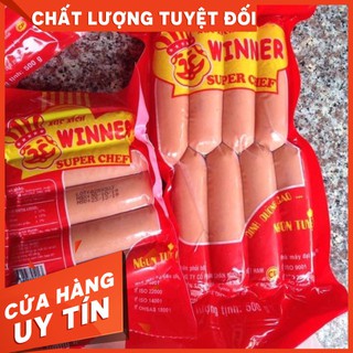 XÚC XÍCH CP WINNER 500G DATE MỚI
