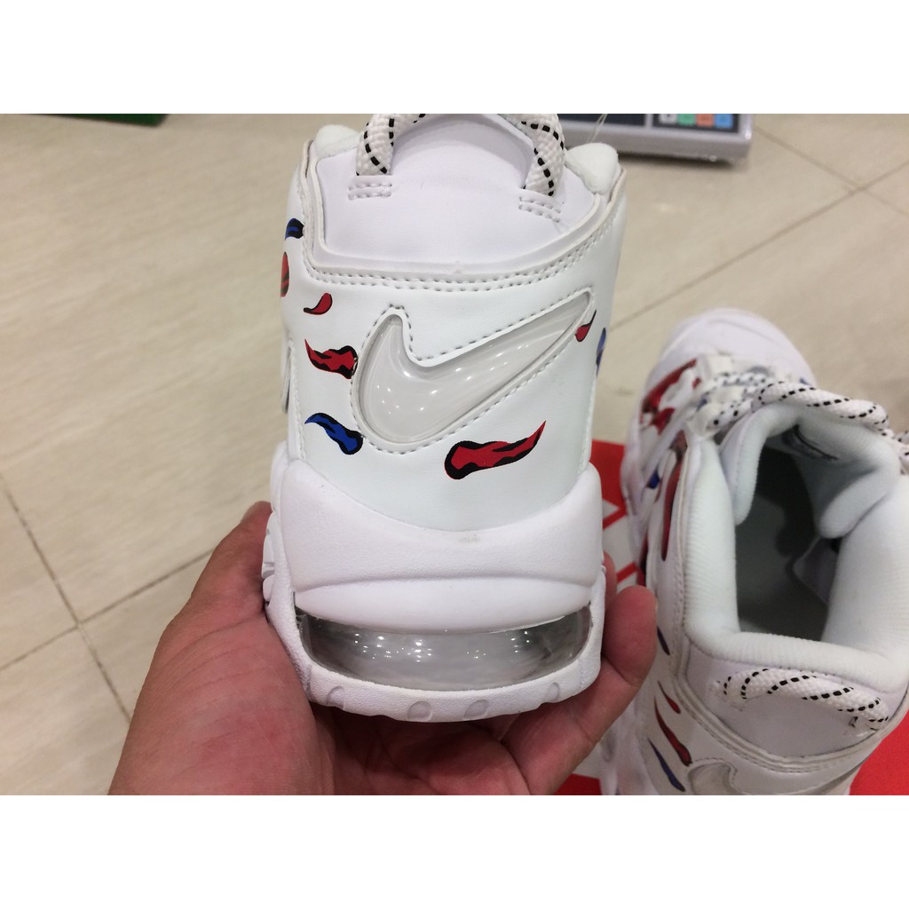 GIÀY THỂ THAO NIKE AIR MORE UPTEMPO MẦU TRẮNG SỮA