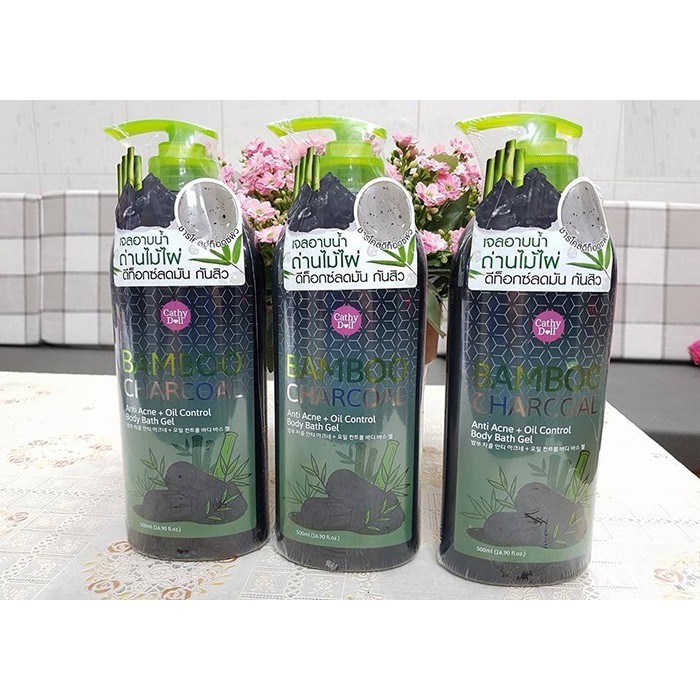 [ Auth Thái ] SữaTắm Giảm Mụn Lưng Cathy Doll Bamboo Charcoal | BigBuy360 - bigbuy360.vn