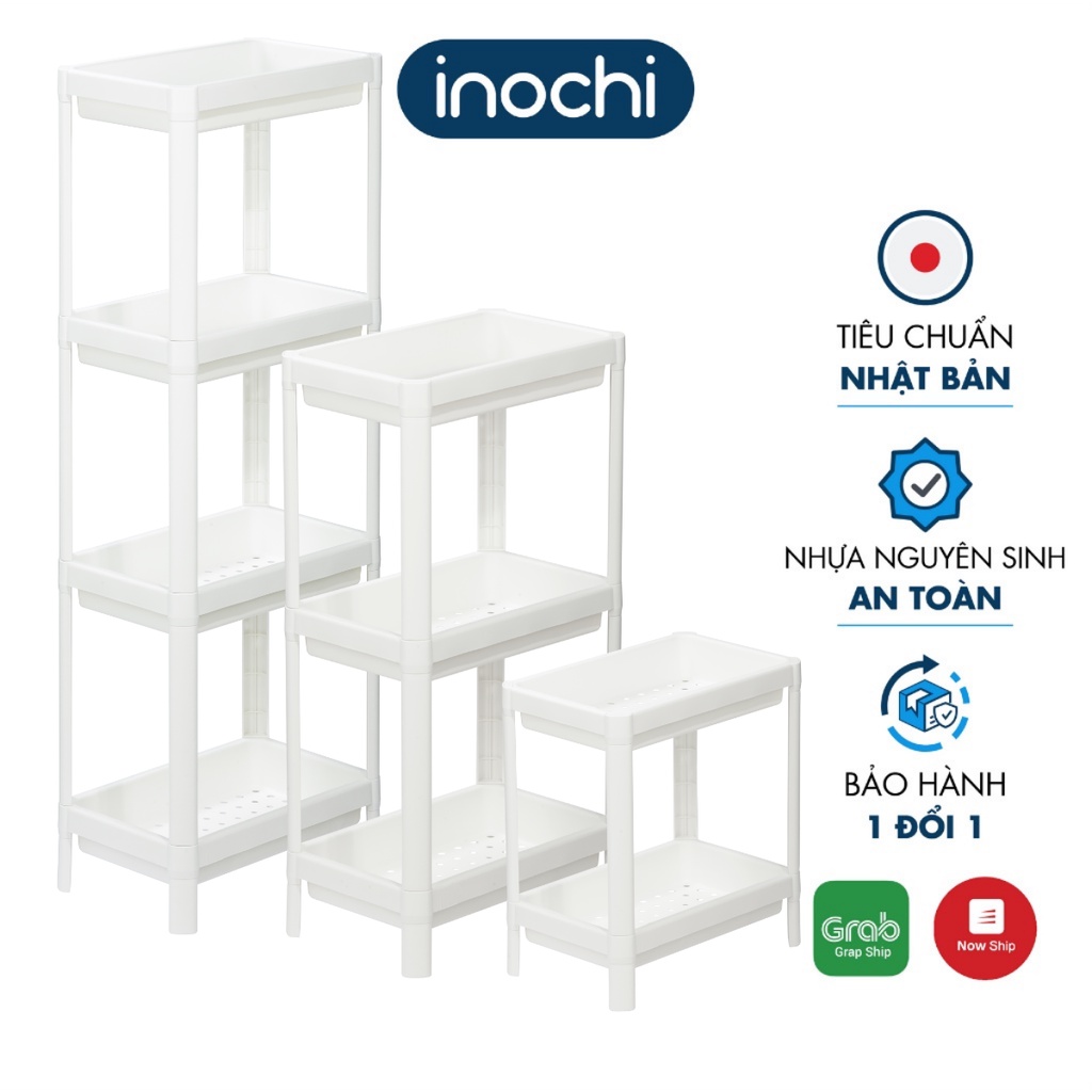 Kệ Để Đồ Đa Năng INOCHI 2 3 4 Tầng Dùng Để Đựng Gia Vị Nhà Bếp Hoặc Làm Giá Để Đồ Nhà Tắm Phòng Ngủ