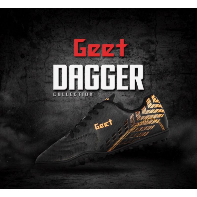 Giày bóng đá Dagger đen