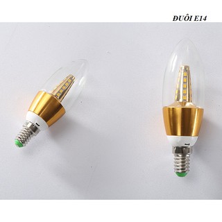BÓNG LED 5W TRANG TRÍ ĐUÔI E14