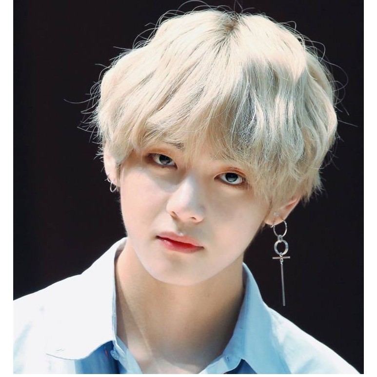 Bông tai BTS ARMY V thánh giá cao cấp - Sẵn hàng
