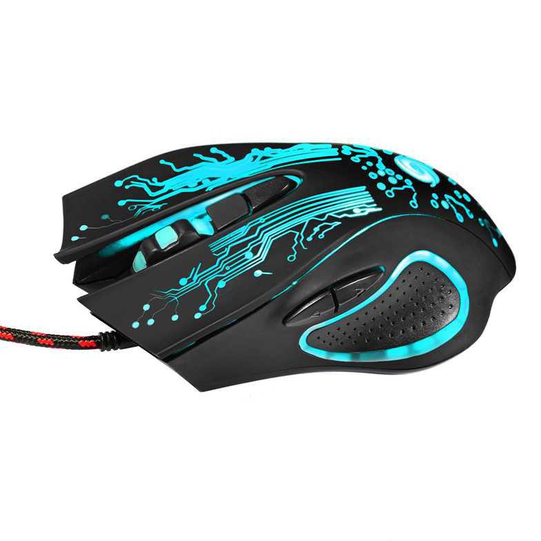 Chuột Chơi Game Jwfy 3200dpi Led Rgb - X9 J-Fast Diminati