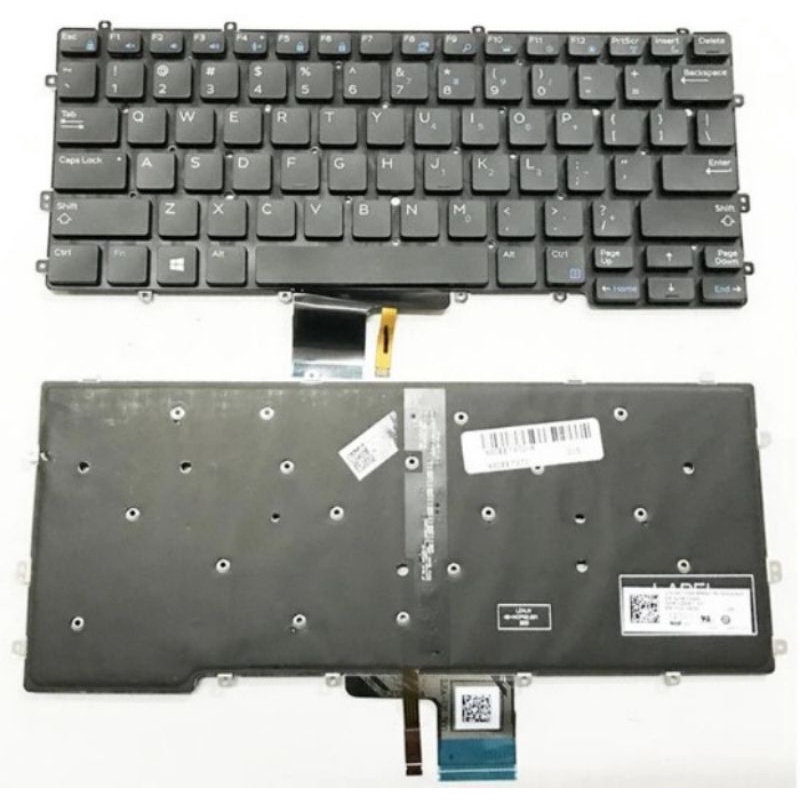 ⌨ BÀN PHÍM DELL LATITUDE E7370 🎐 CÓ LED🎐 CHÍNH HÃNG
