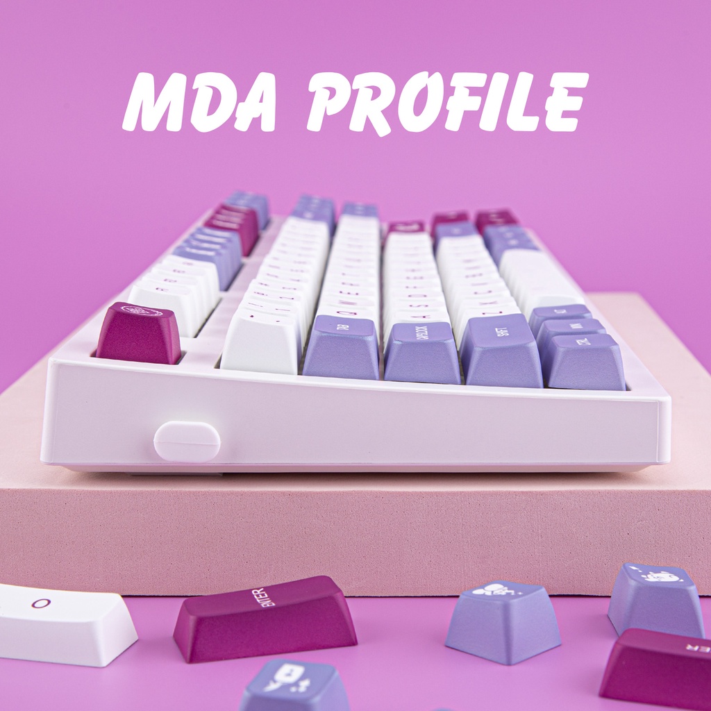 Bộ Bàn Phím Cơ Chơi Game 144 Phím Cho Cherry Mx Gateron Kailh 64 / 68 / 87 / 96 / 980 / 104 / 108