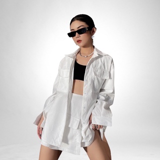 Baddie set| sơ mi - chân váy