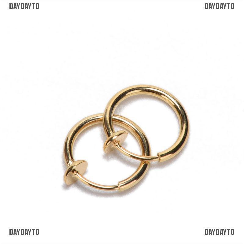 Bộ 2 Khuyên Xỏ Mũi / Môi / Tai / Cơ Thể Kiểu Dáng Thời Trang