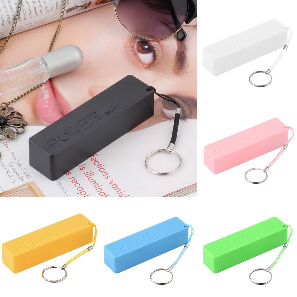 Vỏ đựng dành cho tự làm pin sạc dự phòng cổng USB 1 x 18650 tiện lợi cho điện thoại