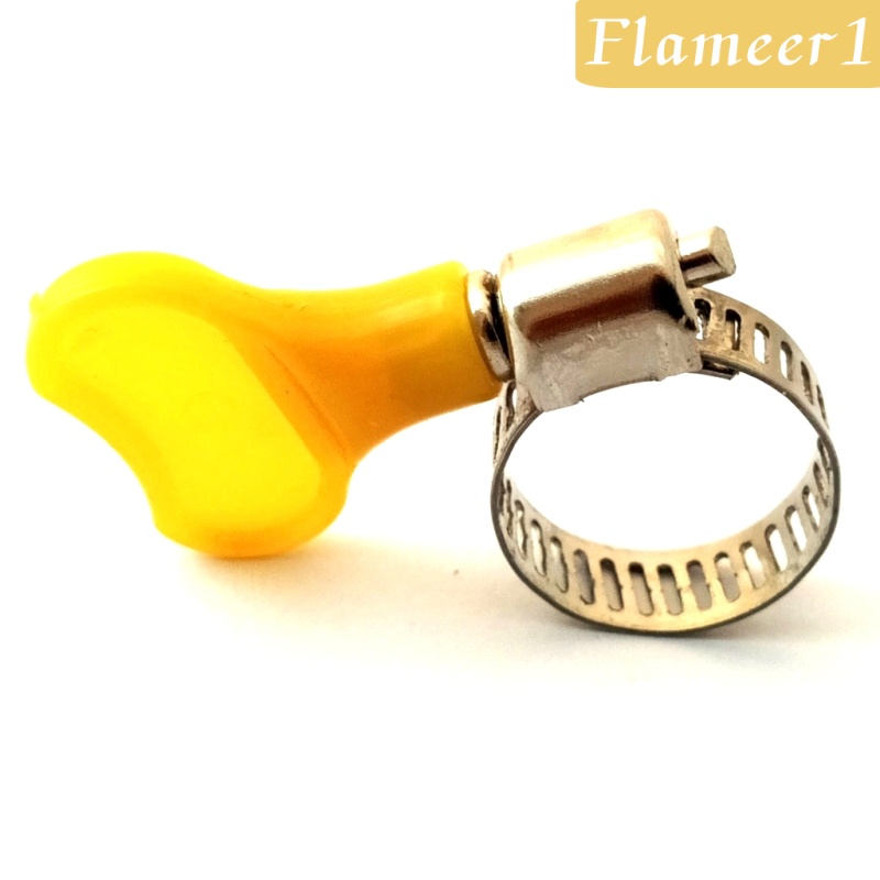 Set 1 / 10 Kẹp Ống Bằng Thép Không Gỉ 8-12mm Điều Chỉnh Được Tiện Lợi
