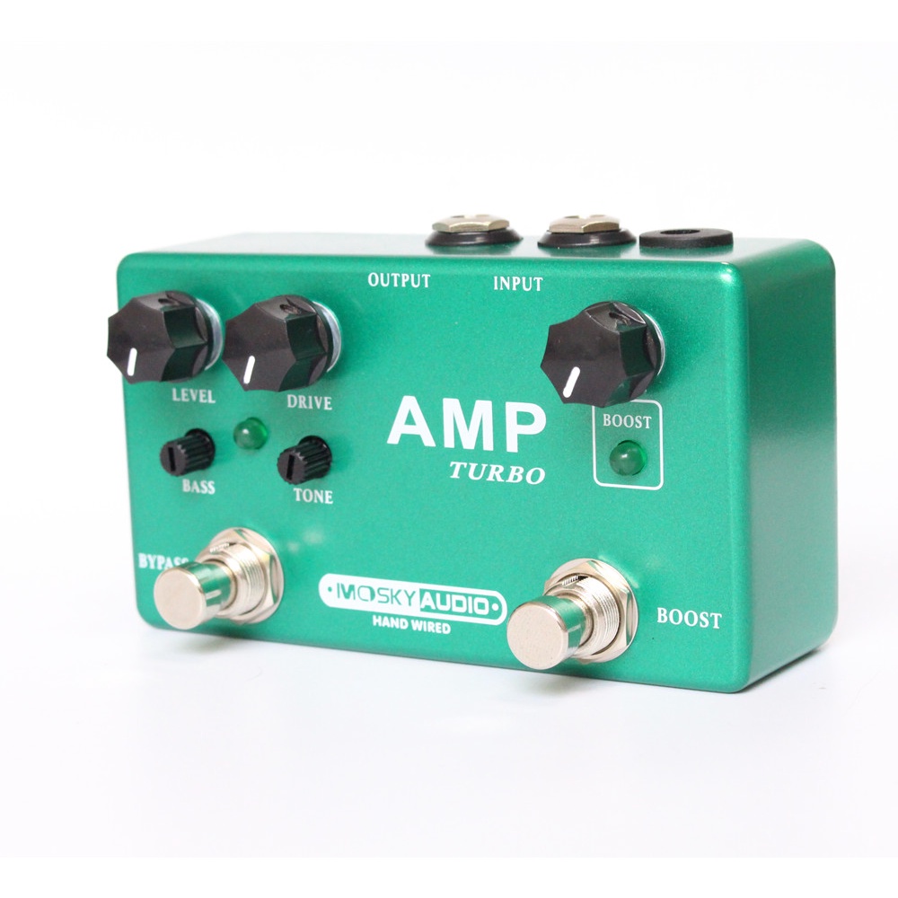 Bộ Tạo Hiệu Ứng Bàn Đạp 2 Trong 1 Cho Đàn Guitar MOSKY AMP