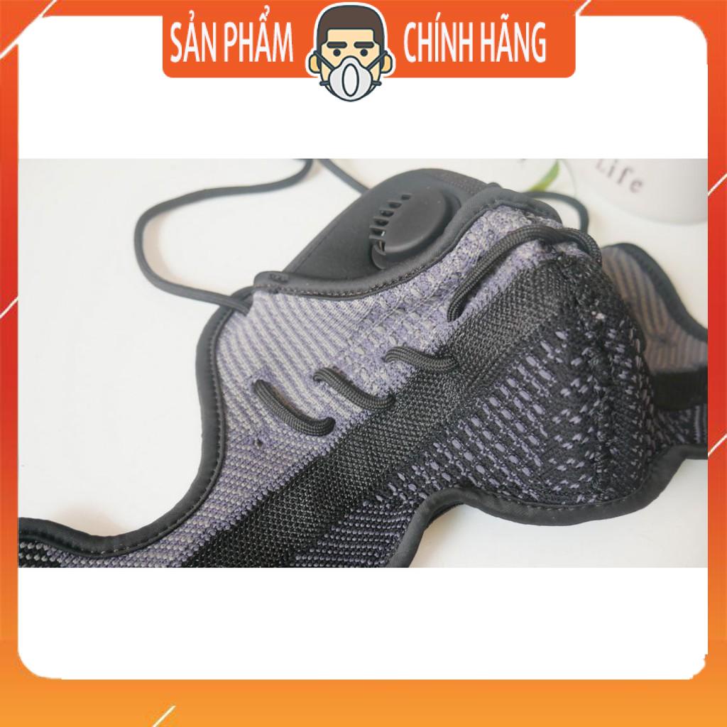 Khẩu Trang Giày Yezzy cao cấp - Black and Grey