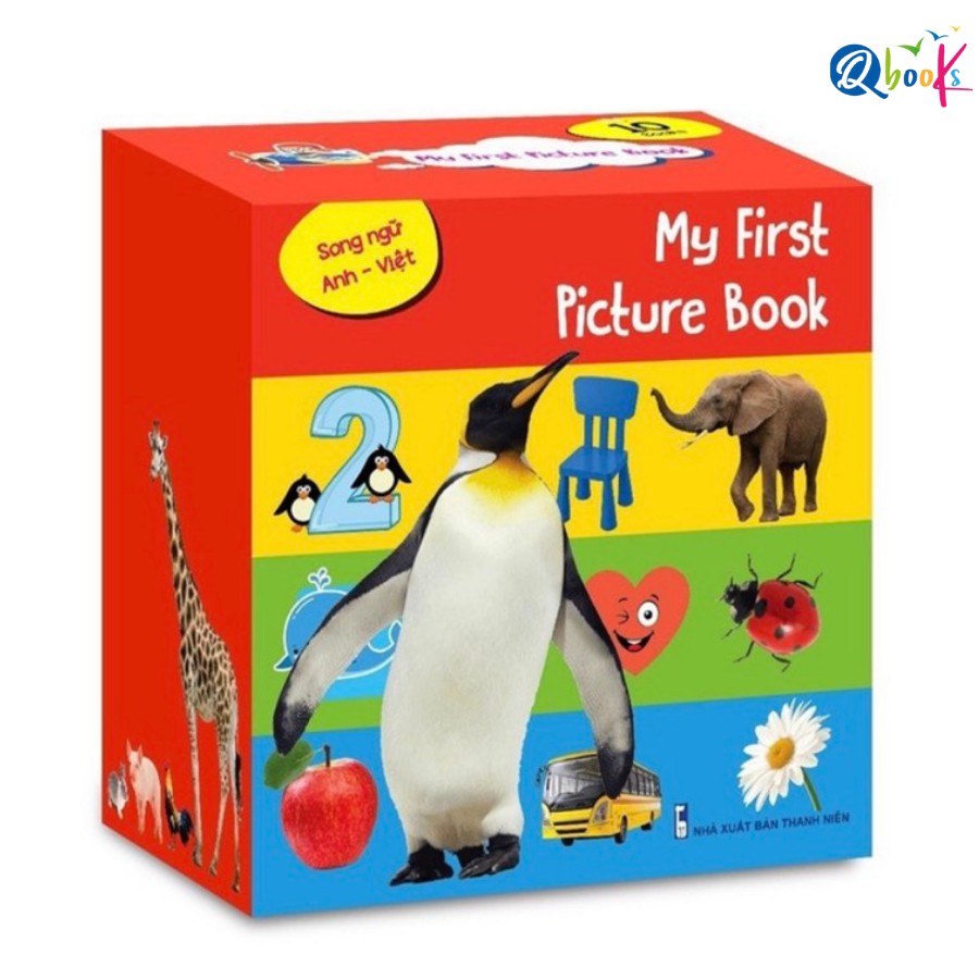 Sách - My First Picture Book - Thư viện hình ảnh đầu tiên song ngữ Anh Việt (Tặng kèm file nghe tiếng Anh)