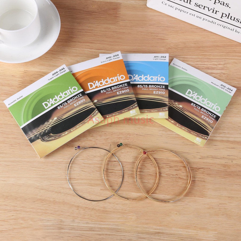 Set 6 Dây Đàn Guitar Điện 10-46 D 'Addario Ez890 / 920 DADDARIO D'ADDARIO