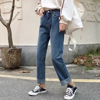 [ SẴN sz  L - XL ] QUẦN BÒ ỐNG SUÔNG ULZZANG