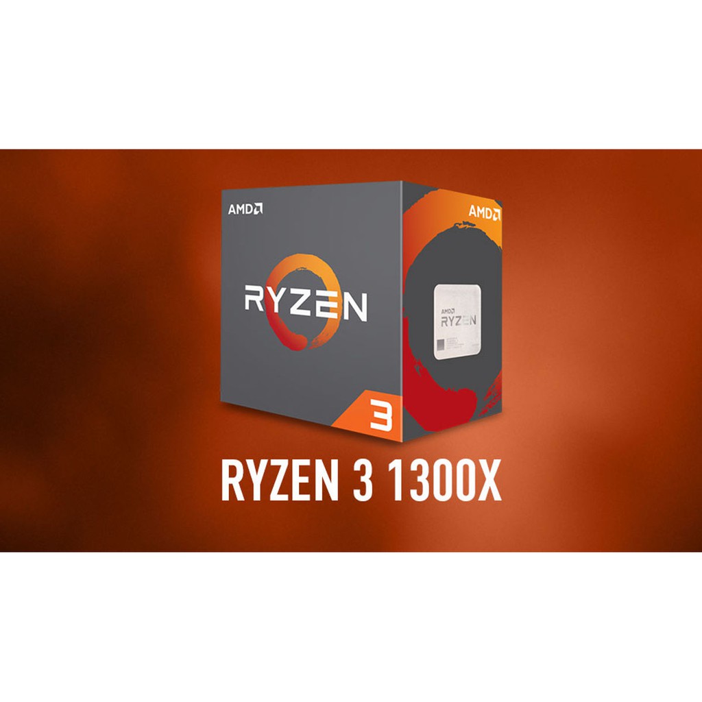 Bộ máy tính để bàn AMD GP-TECH 02 - A520/CPU RYZEN 3 1300X