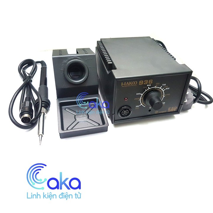 Trạm hàn Hakko 936 60W, Trạm hàn điều chỉnh nhiệt độ để bàn giá tốt