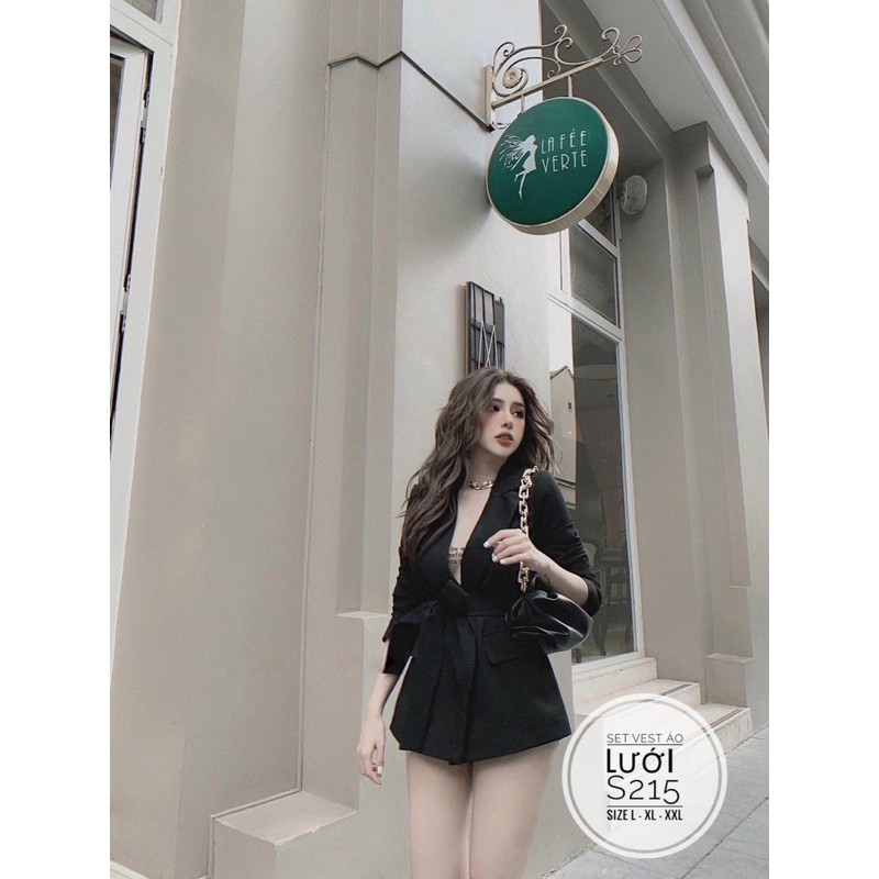 Bigsize Set vest áo lưới S215