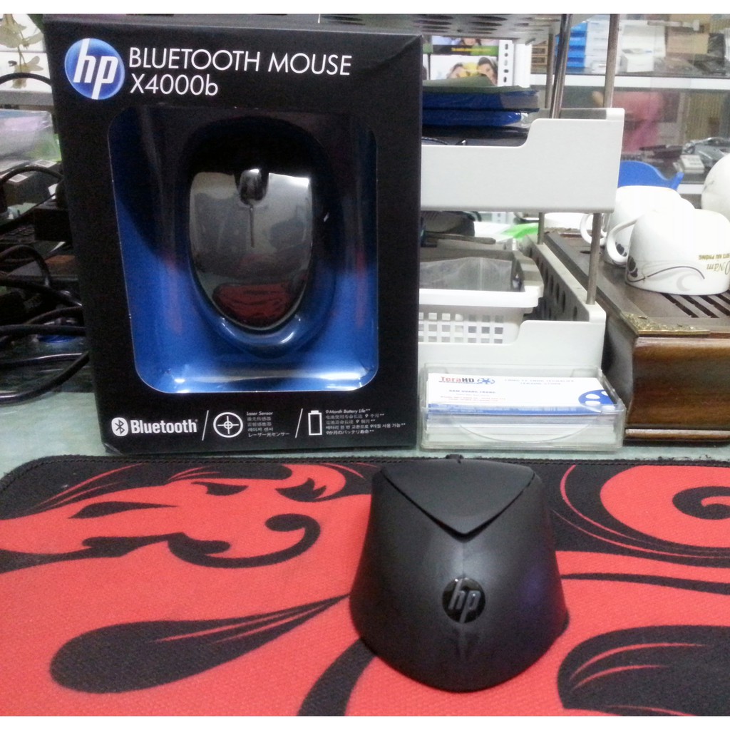 Chuột Không Dây Bluetooth HP X4000b 1600 dpi | Hàng Chính Hãng