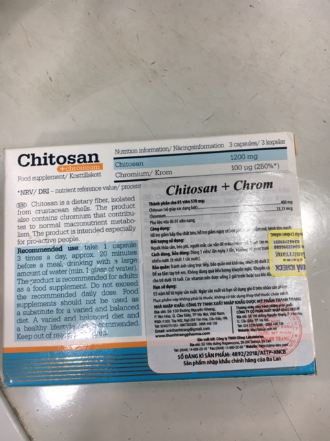 ✅[Chính Hãng] viên uống giảm cân Chitosan giúp giảm mỡ bụng, giảm hấp thu chất béo, an toàn, hiệu quả | BigBuy360 - bigbuy360.vn