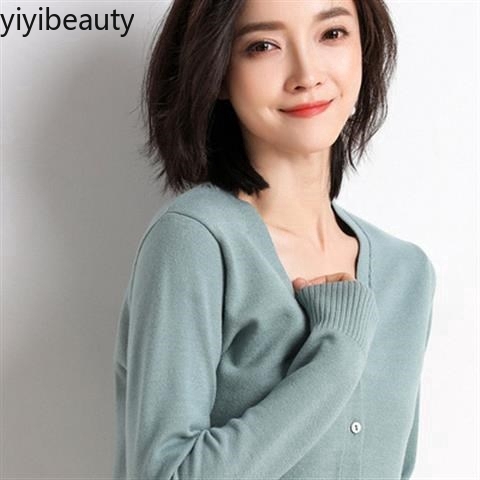 Áo khoác len cardigan cổ chữ V form rộng mẫu 2019 trẻ trung thời trang cho nữ | BigBuy360 - bigbuy360.vn