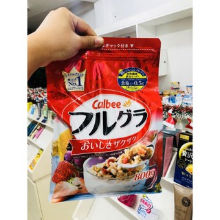 Ngũ cốc Calbee Đỏ 800gr Nhật bản