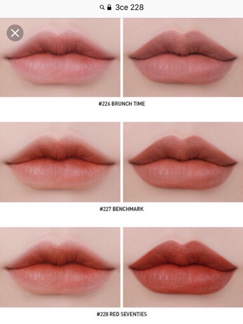 Son 3ce vỏ vàng 227 / 228 / 226 chính hãng Hàn Quốc | BigBuy360 - bigbuy360.vn