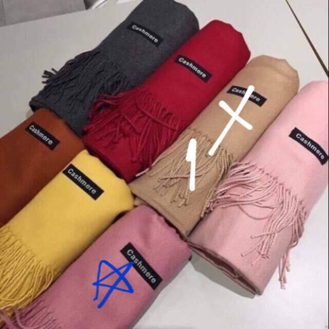 Khăn len cashmere