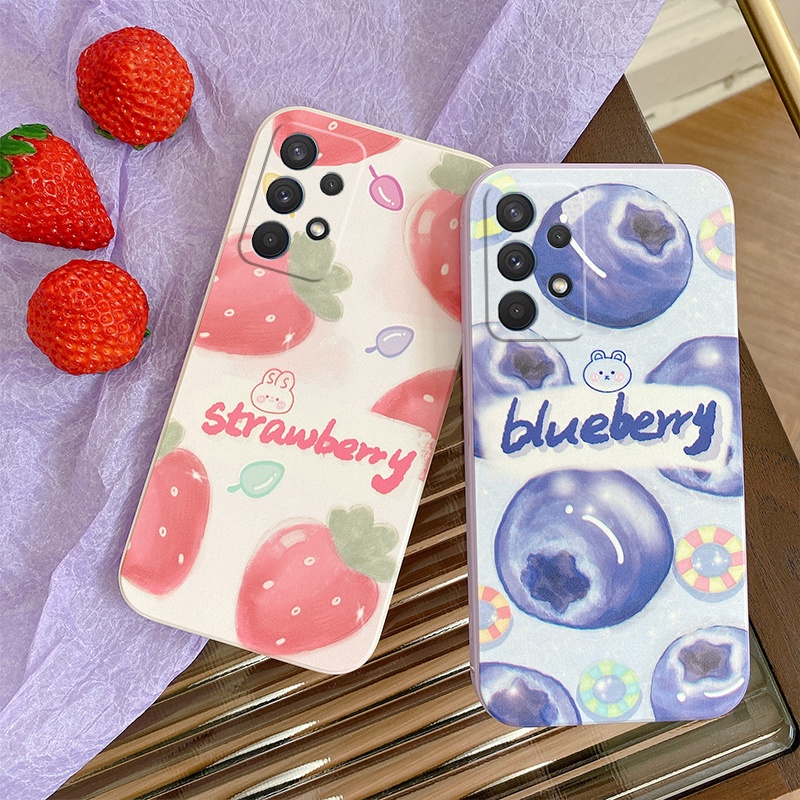 Butterfly Flowers Lens Protective Soft Phone Case For Samsung Galaxy A71 4G A21s A22 5G A22 4G M22 4G A02s S21 FE A51 4G M40S A30 A20 Straight Edge Back Cover