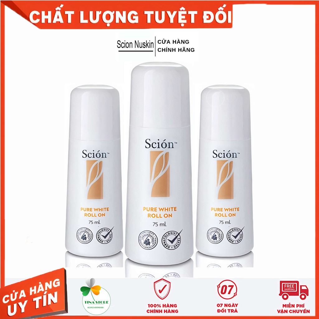 [Chính Hãng] Lăn Khử Mùi Scion Nuskin 75ml - Ngăn Tiết Mồ Hôi và Khử Mùi Hiệu Quả