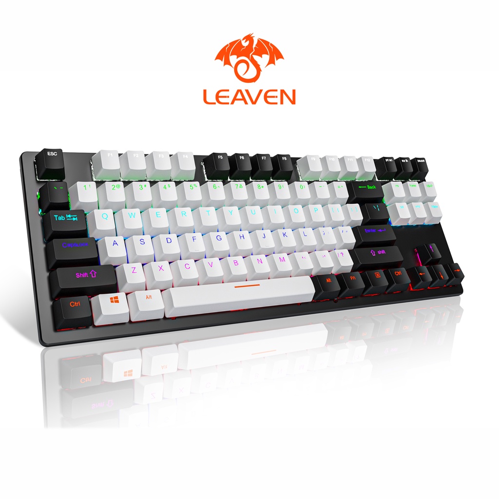 Bàn phím cơ LEAVEN K550 PRO LED RGB Gaming Giao hàng trong vòng 24 giờ bàn phím | BigBuy360 - bigbuy360.vn