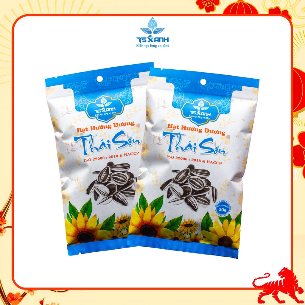 Hạt Hướng Dương Sạch tẩm vị dừa Thái Sơn Gia Lai bì đẹp 50Gr HHD005