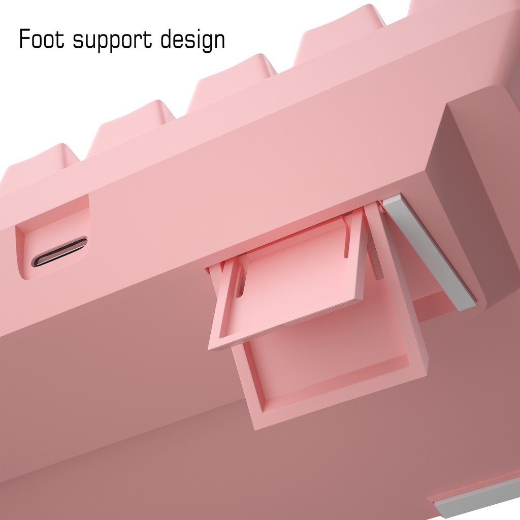 💎 MageGee MK-Bàn Phím Cơ Mini Có Dây, Bàn Phím Chơi Game Màu Hồng Nhỏ Gọn Có Đèn Nền LED Công Tắc Màu Xanh, Bàn Phí