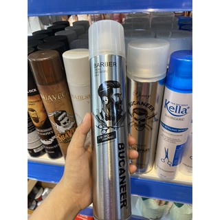 KEO XỊT GIỮ NẾP VÀ TẠO KIỂU TÓC BUCANEER 420ML VÀ 600ML