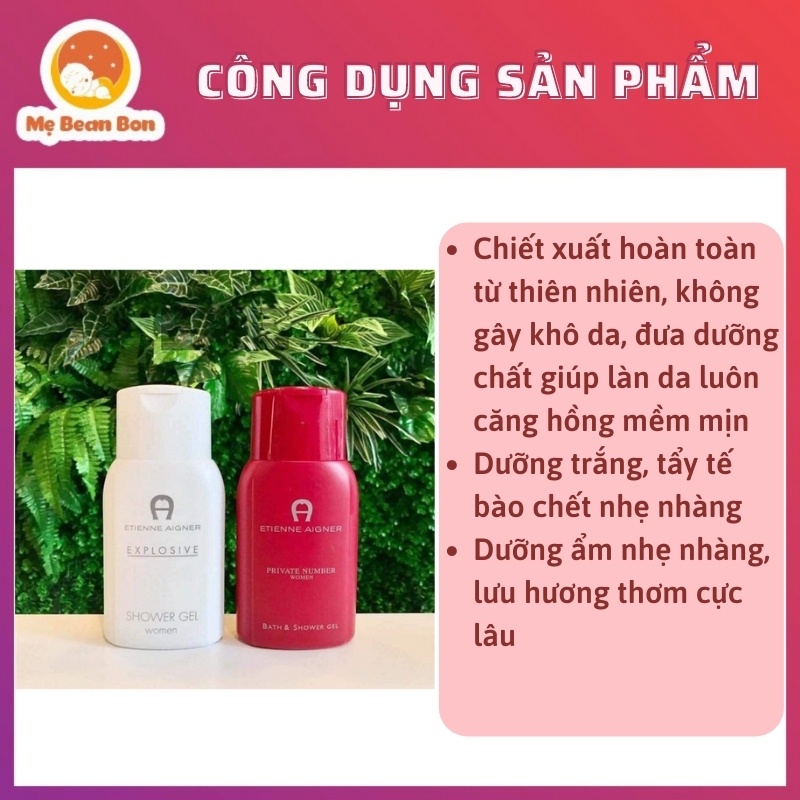 Sữa Tắm Nước Hoa ETIENNE AIGNER 250ML Hàng Chuẩn Đức