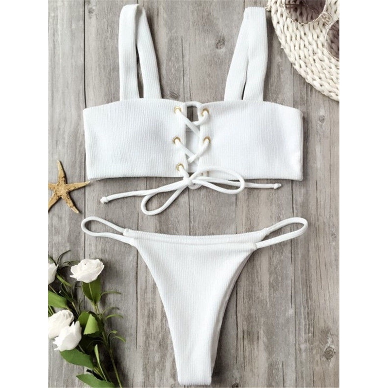 Bộ đồ tắm bikini có mút lót kiểu VGE cho phái nữ