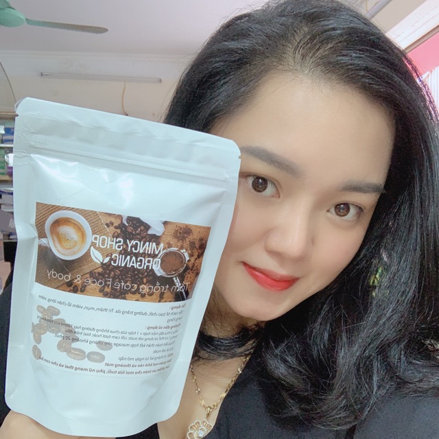 Ủ trắng da - tẩy tế bào chết Face & Body Cafe Organic