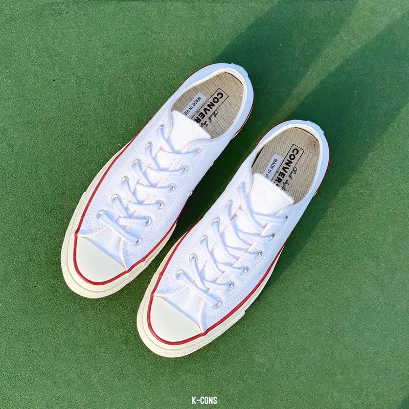 Chuck 70 Natural White | Giày Converse Trắng 1970s Cổ Cao/ Thấp