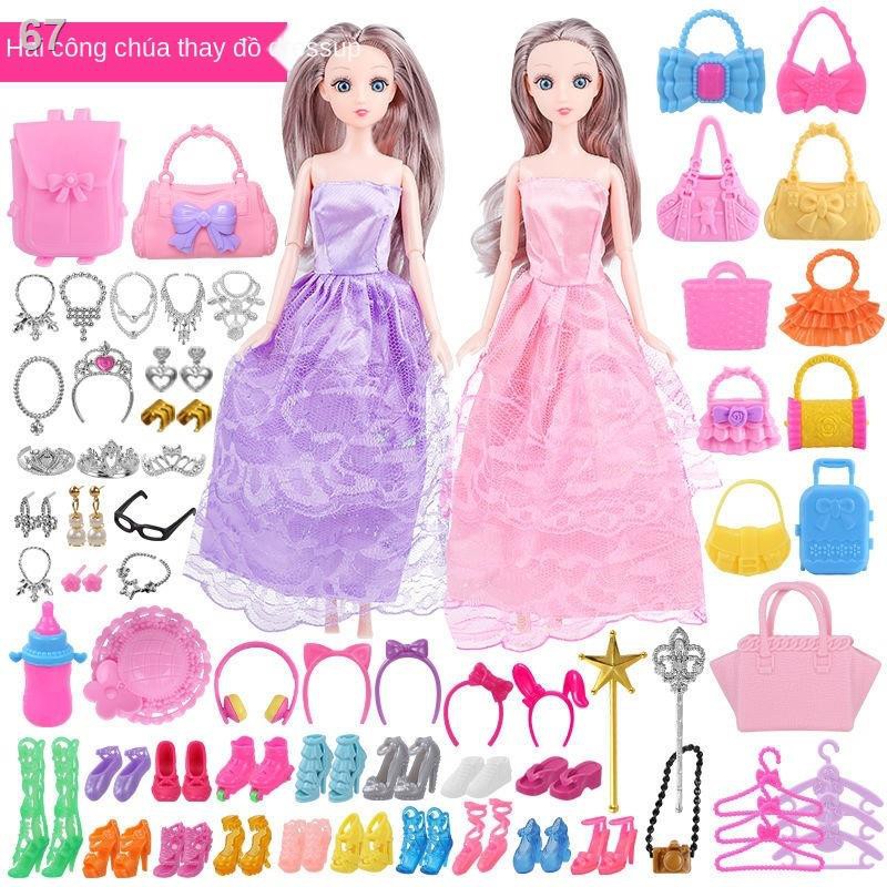 Imengsi Barbie Princess một bộ váy yêu thích cưới búp bê cô gái ăn mặc đồ chơiC