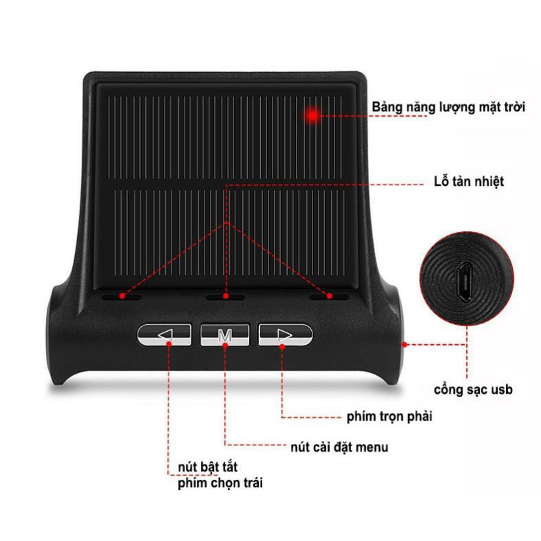 COMBO Bơm Lốp AIKESI + Cảm Biến Áp Suất Lốp TPMS Cần Thiết Cho Ô Tô
